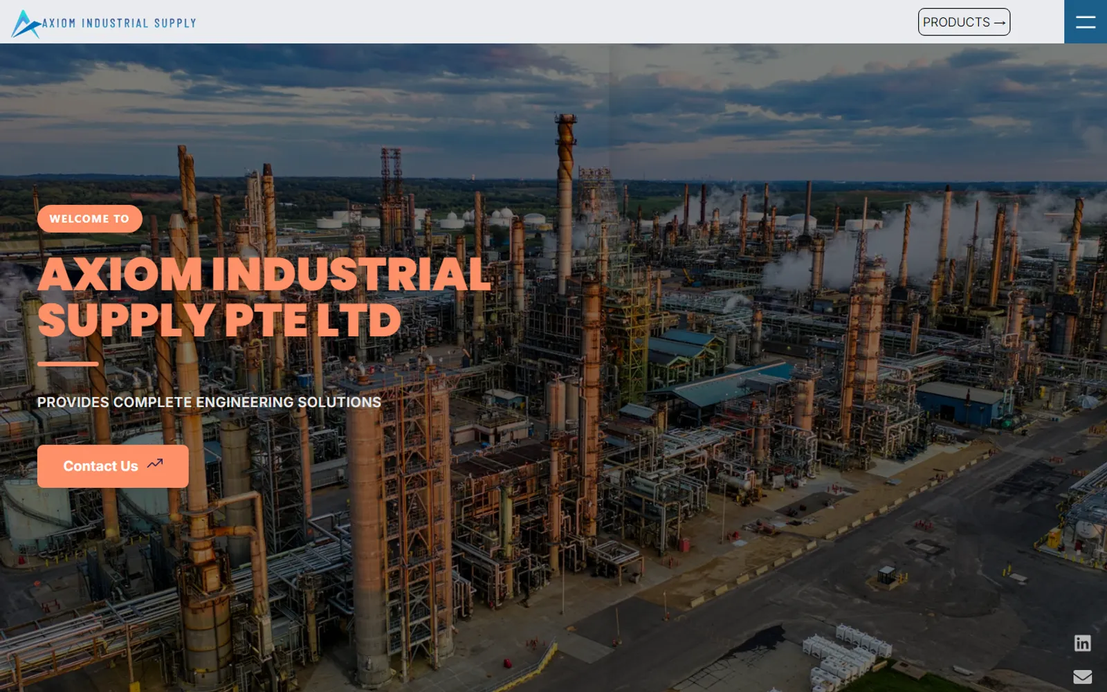 Axiom Industrial Supply — معاينة المنصة